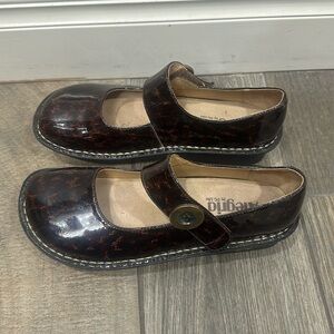 Algeria Pal- 407 cheetah leopard print Mary Jane shoes size size 39